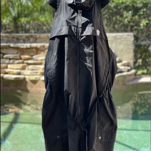 NIKE AIR JORDAN WOMENS FLIGHT SUIT ROMPER (3X) WITHOUT ARMS CU6446-010 BLACK